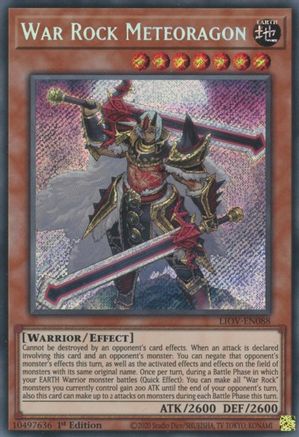 War Rock Meteoragon [LIOV-EN088] Secret Rare - Trinity Hobby