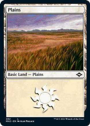Plains (482) (Foil Etched)  [Foil]  (MH2-482) - [Modern Horizons 2]