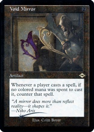 Void Mirror (Retro Frame) (Foil Etched)  [Foil]  (MH2-435) - [Modern Horizons 2]