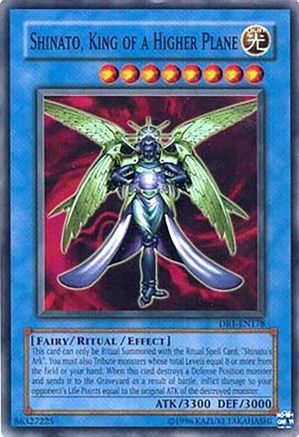 Shinato, King of a Higher Plane [DR1-EN178] Super Rare - Trinity Hobby