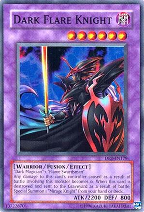 Dark Flare Knight [DR1-EN179] Super Rare - Trinity Hobby