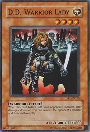 D.D. Warrior Lady [DR1-EN189] Super Rare - Trinity Hobby