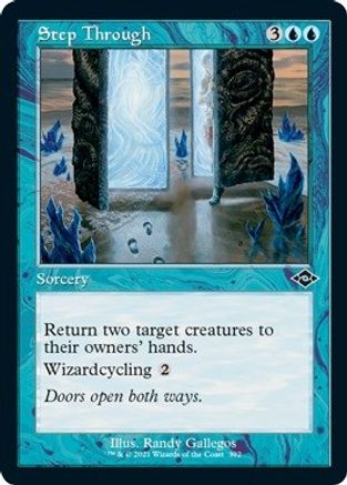 Step Through (Retro Frame) (Foil Etched)  [Foil]  (MH2-392) - [Modern Horizons 2]
