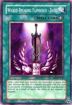 Wicked-Breaking Flamberge - Baou [DR1-EN197] - Dark Revelation Volume 1 Unlimited - Common / Short Print
