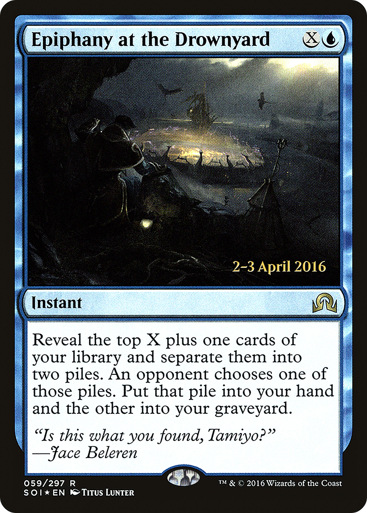 Epiphanie au Drownyard [Promos d'avant-première de Shadows over Innistrad] 