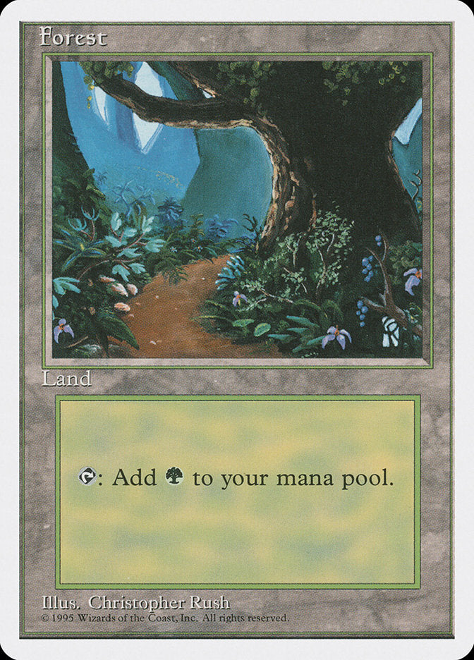 Forest (Flower Path) [Fourth Edition] - Trinity Hobby