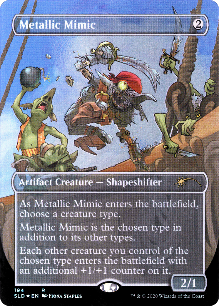 Metallic Mimic  (SLD-194) - [Secret Lair Drop] (Borderless) - Trinity Hobby