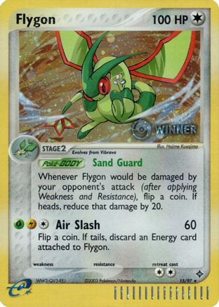 Flygon (15/97) (Winner) [League & Championship Cards] - Trinity Hobby