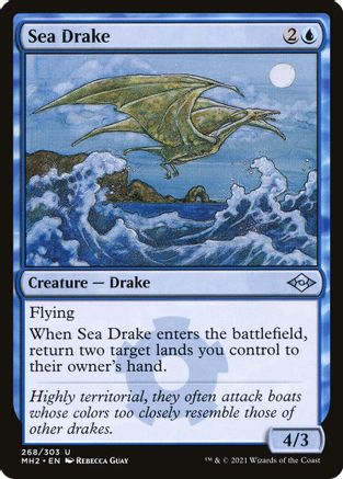 Sea Drake  [Foil]  (MH2-268) - [Modern Horizons 2]