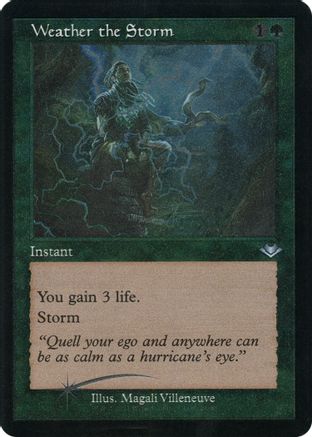 Weather the Storm (Retro Frame) (Foil Etched)  [Foil]  (MH1-024) - [Modern Horizons] - Trinity Hobby
