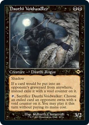 Dauthi Voidwalker (Retro Frame) (Foil Etched)  [Foil]  (MH2-397) - [Modern Horizons 2]