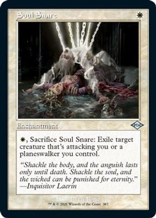 Soul Snare (Retro Frame) (Foil Etched)  [Foil]  (MH2-387) - [Modern Horizons 2]