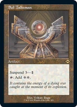 Sol Talisman (Retro Frame) (Foil Etched)  [Foil]  (MH2-432) - [Modern Horizons 2] - Trinity Hobby