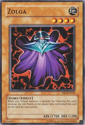 Zolga [DR1-EN241] - Dark Revelation Volume 1 Unlimited - Common / Short Print - Trinity Hobby