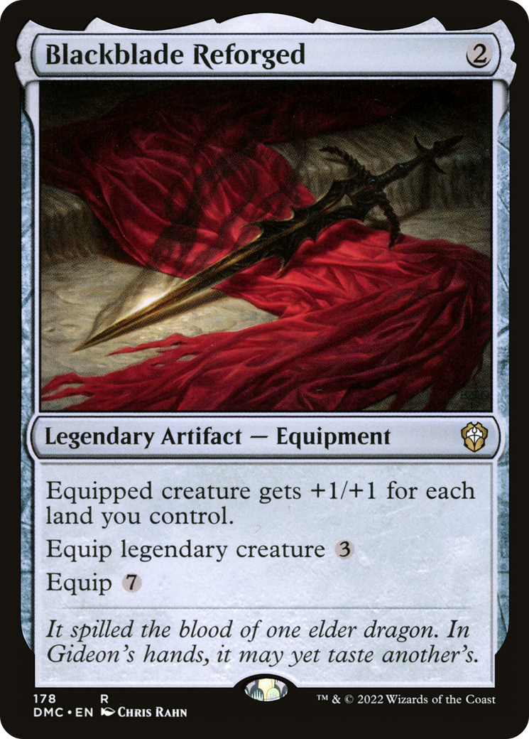 Blackblade Reforged [Dominaria United Commander] - Trinity Hobby