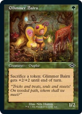 Glimmer Bairn (Retro Frame) (Foil Etched)  [Foil]  (MH2-413) - [Modern Horizons 2]