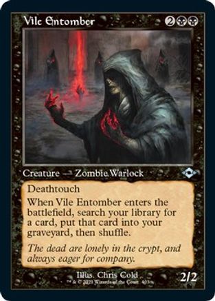 Vile Entomber (Retro Frame) (Foil Etched)  [Foil]  (MH2-403) - [Modern Horizons 2]