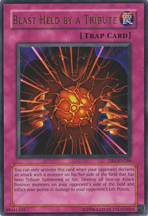 Blast Held by a Tribute [DR1-EN266] Ultra Rare - Trinity Hobby