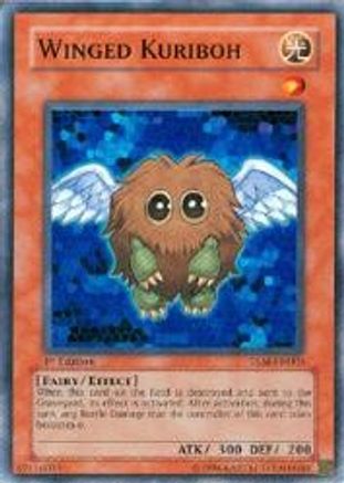 Winged Kuriboh [TLM-EN005] - The Lost Millennium 1st Edition - Super Rare - Trinity Hobby