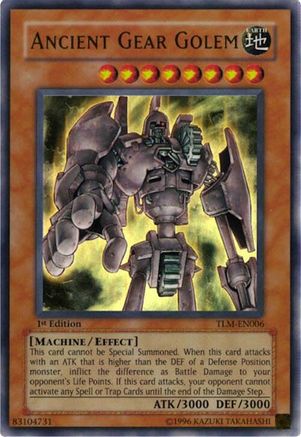 Ancient Gear Golem [TLM-EN006] Ultra Rare - Trinity Hobby