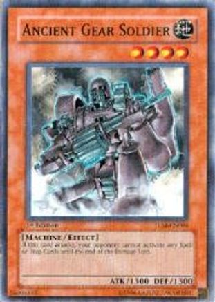 Ancient Gear Soldier [TLM-EN008] - The Lost Millennium Unlimited - Common / Short Print - Trinity Hobby