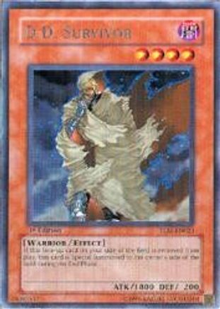 D.D. Survivor [TLM-EN023] - The Lost Millennium Unlimited - Rare - Trinity Hobby