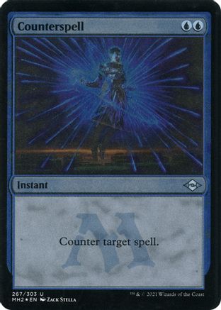 Counterspell (Foil Etched)  [Foil]  (MH2-267) - [Modern Horizons 2]