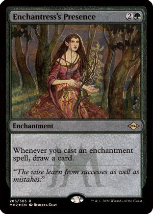 Enchantress's Presence (Foil Etched)  [Foil]  (MH2-283) - [Modern Horizons 2]