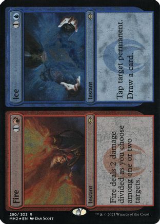 Fire // Ice (Foil Etched)  [Foil]  (MH2-290) - [Modern Horizons 2]