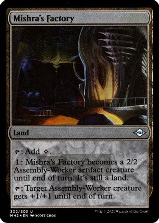 Mishra's Factory (Foil Etched)  [Foil]  (MH2-302) - [Modern Horizons 2]