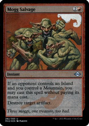 Mogg Salvage (Foil Etched)  [Foil]  (MH2-282) - [Modern Horizons 2]