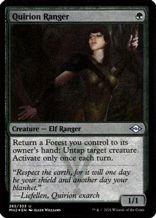 Quirion Ranger (Foil Etched)  [Foil]  (MH2-285) - [Modern Horizons 2]