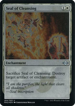 Seal of Cleansing (Foil Etched)  [Foil]  (MH2-264) - [Modern Horizons 2]