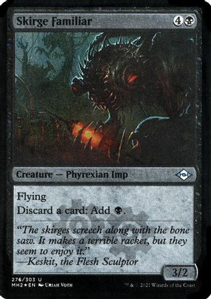 Skirge Familiar (Foil Etched)  [Foil]  (MH2-276) - [Modern Horizons 2]
