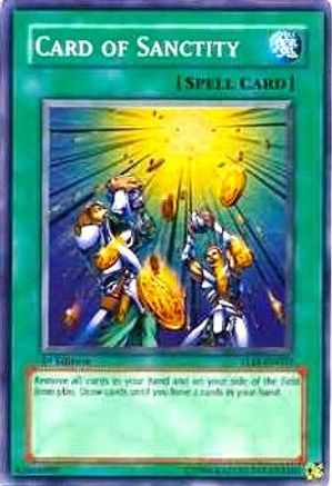 Card of Sanctity [TLM-EN037] - The Lost Millennium Unlimited - Super Rare - Trinity Hobby