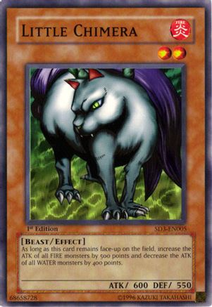 Little Chimera [SD3-EN005] - Structure Deck: Blaze of Destruction 1st Edition - Common / Short Print - Trinity Hobby