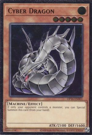 Cyber Dragon [OP16-EN001] Ultimate Rare - Trinity Hobby