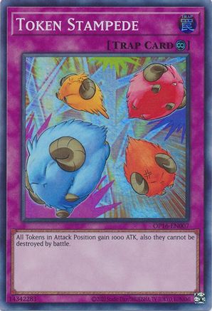 Token Stampede [OP16-EN007] Super Rare - Trinity Hobby