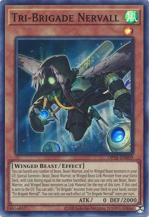 Tri-Brigade Nervall [OP16-EN009] Super Rare - Trinity Hobby