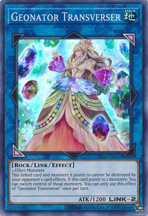 Geonator Transverser [OP16-EN010] Super Rare - Trinity Hobby
