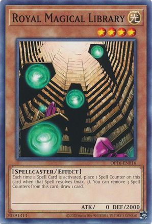 Royal Magical Library [OP16-EN016] Common - Trinity Hobby