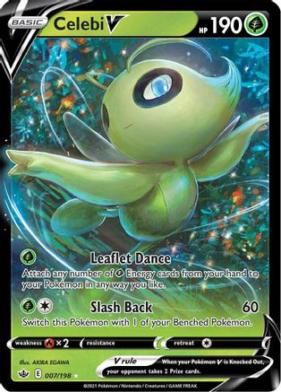 Celebi V (007/198) [Sword & Shield: Chilling Reign] - Trinity Hobby