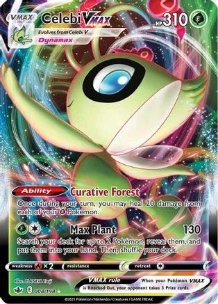 Celebi VMAX (008/198) [Sword & Shield: Chilling Reign] - Trinity Hobby