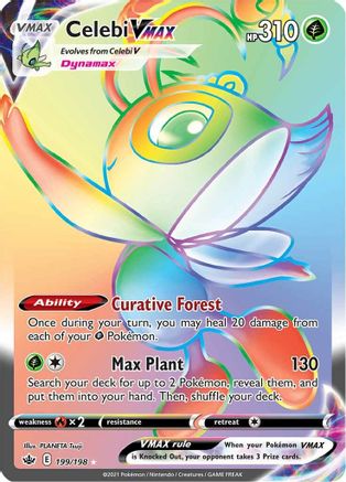 Celebi VMAX (199/198) [Sword & Shield: Chilling Reign] - Trinity Hobby
