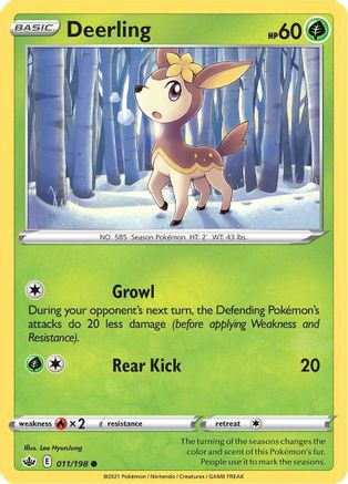 Deerling (011/198) [Sword & Shield: Chilling Reign] - Trinity Hobby