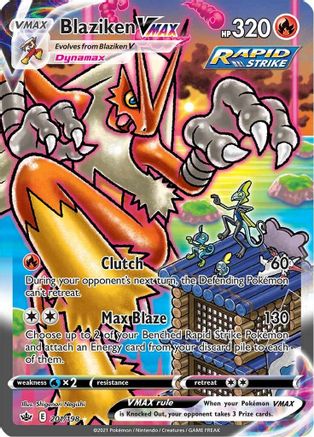 Blaziken VMAX (201/198) [Sword & Shield: Chilling Reign] - Trinity Hobby