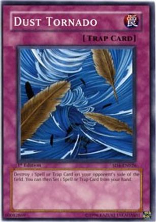 Dust Tornado [SD4-EN026] - Structure Deck: Fury from the Deep 1st Edition - Common / Short Print - Trinity Hobby