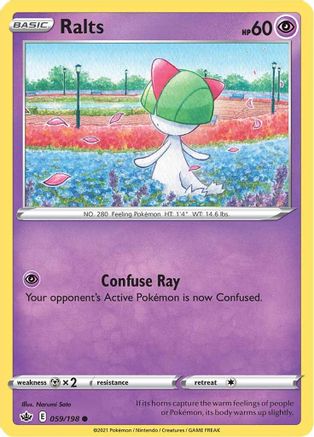 Ralts (059/198) [Sword & Shield: Chilling Reign] - Trinity Hobby