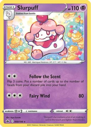 Slurpuff (068/198) [Sword & Shield: Chilling Reign] - Trinity Hobby