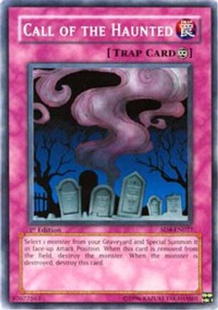 Call of the Haunted [SD4-EN027] - Structure Deck: Fury from the Deep 1st Edition - Common / Short Print